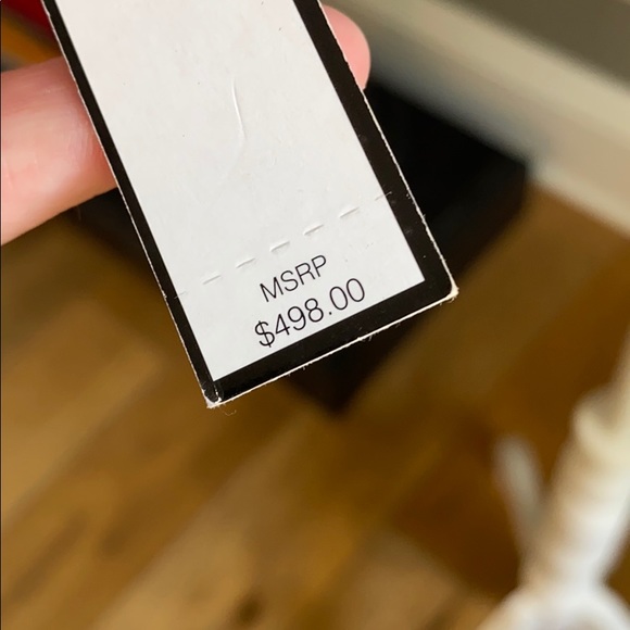 Tahari Wool Textured Bow Closure Blazer Black 8 - Picture 9 of 10